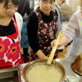 さつま汁づくり体験